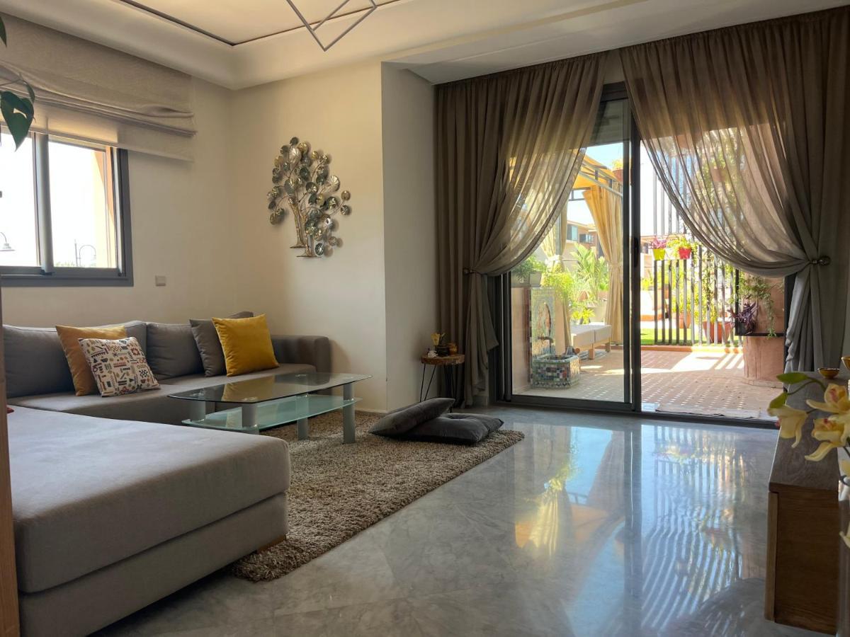 马拉喀什Marrakech M Avenue Terrasse Jardin公寓 外观 照片