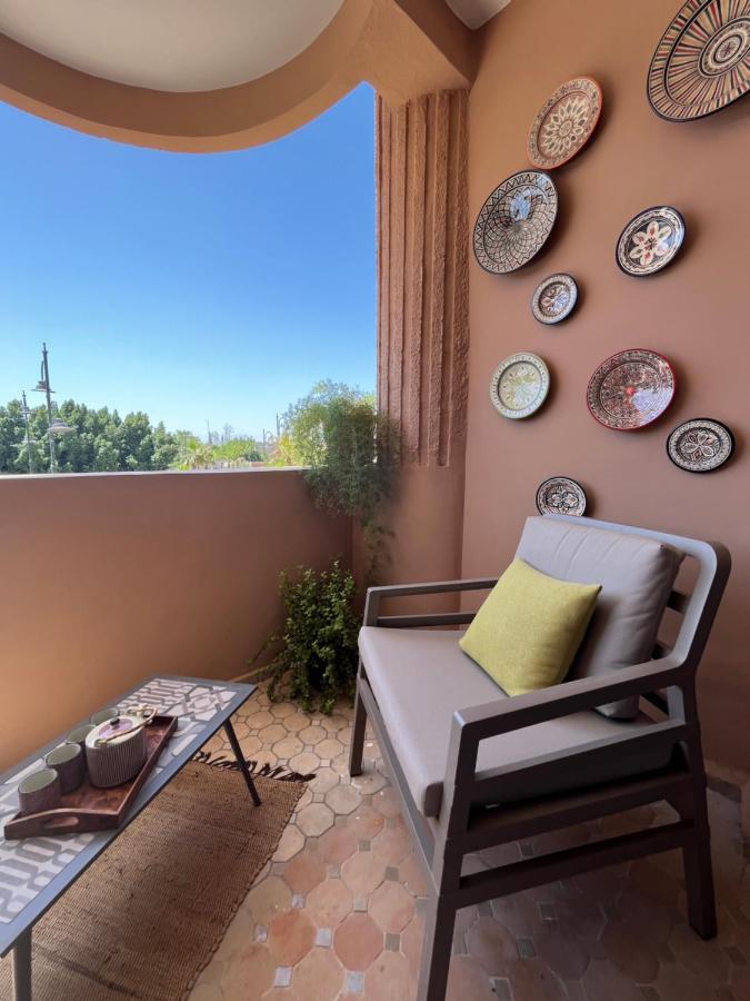 马拉喀什Marrakech M Avenue Terrasse Jardin公寓 外观 照片