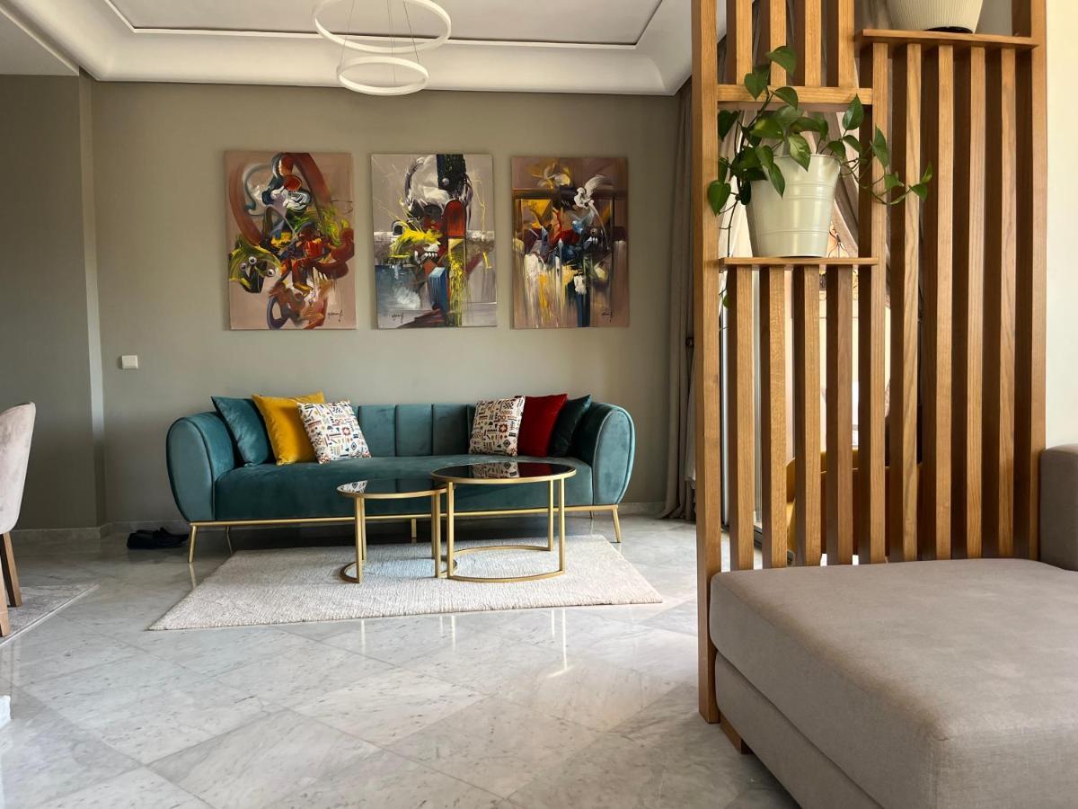 马拉喀什Marrakech M Avenue Terrasse Jardin公寓 外观 照片