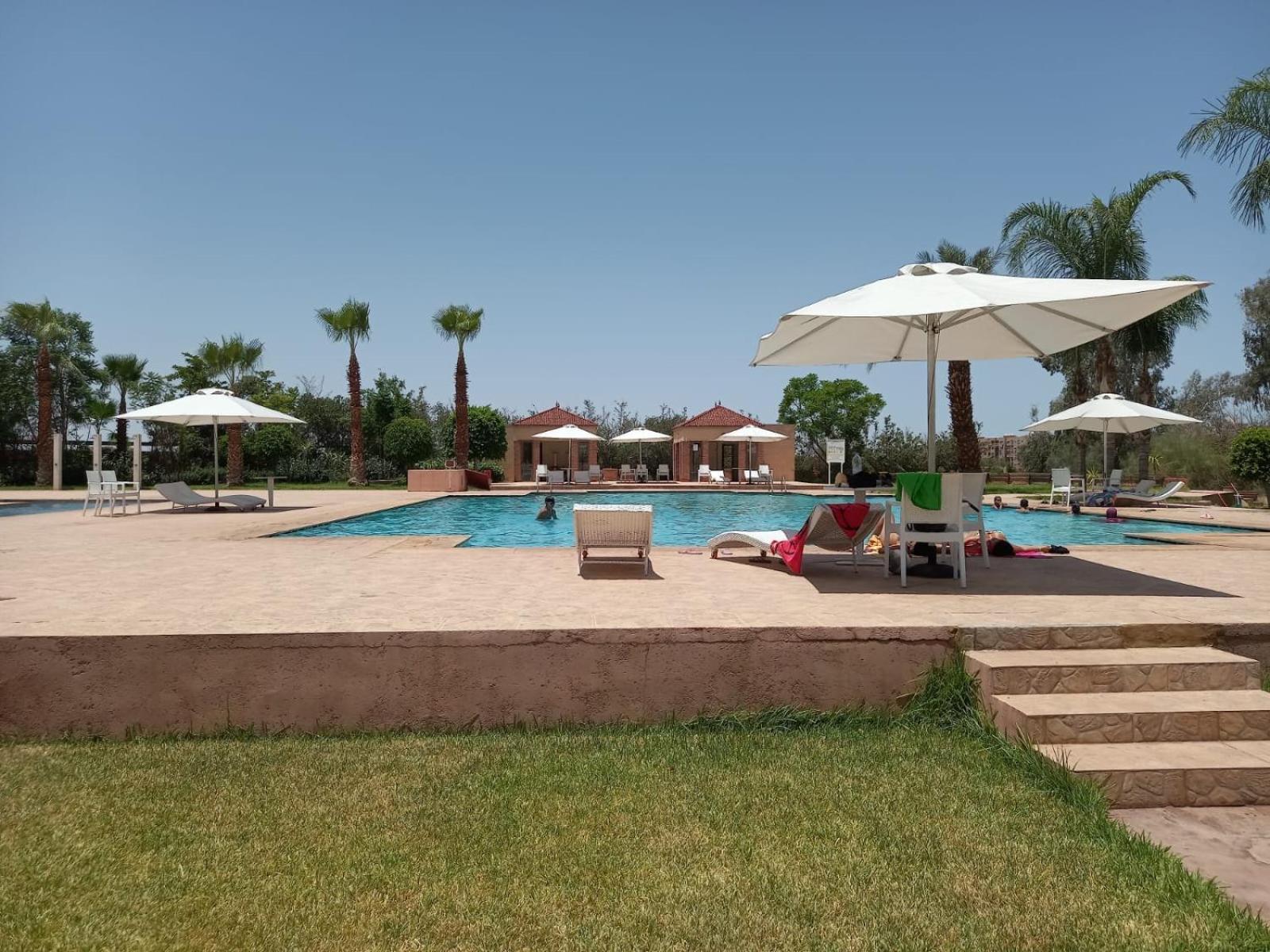 马拉喀什Marrakech M Avenue Terrasse Jardin公寓 外观 照片
