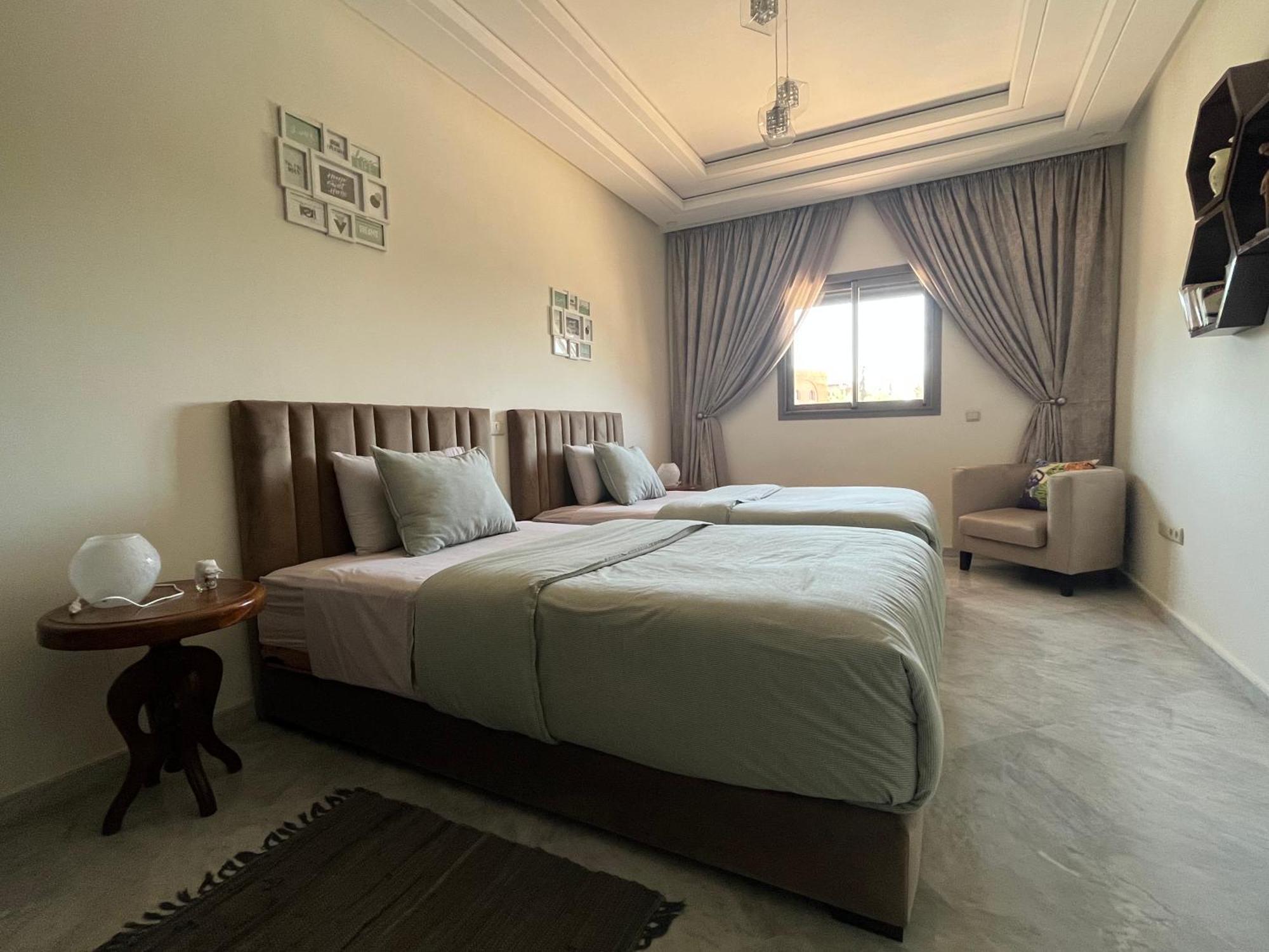 马拉喀什Marrakech M Avenue Terrasse Jardin公寓 外观 照片