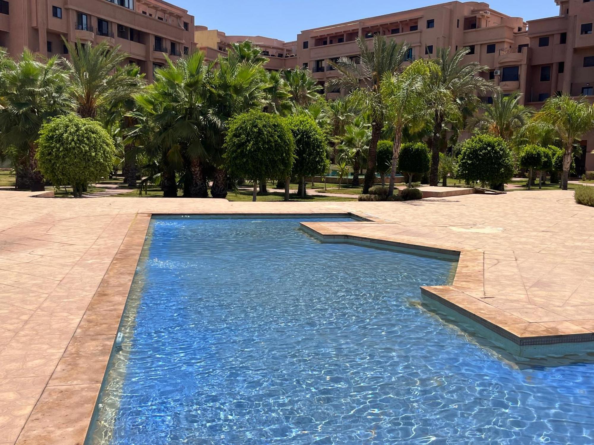 马拉喀什Marrakech M Avenue Terrasse Jardin公寓 外观 照片